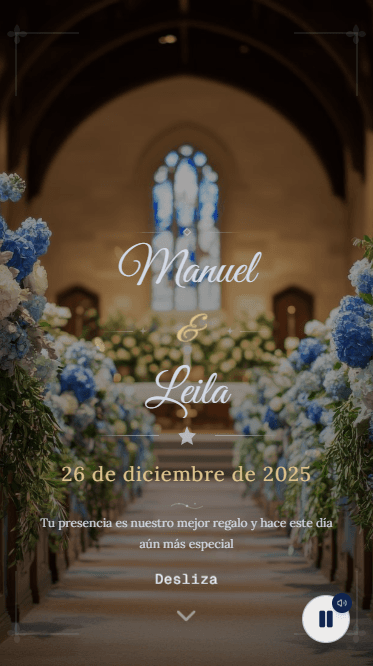 Classic Blue — Manuel & Leila